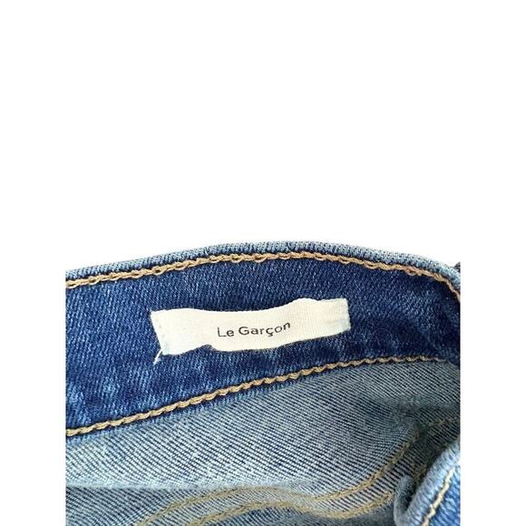 FRAME le garcon Jeans Light Wash Mid-Rise $238 - 28 - Picture 3 of 5